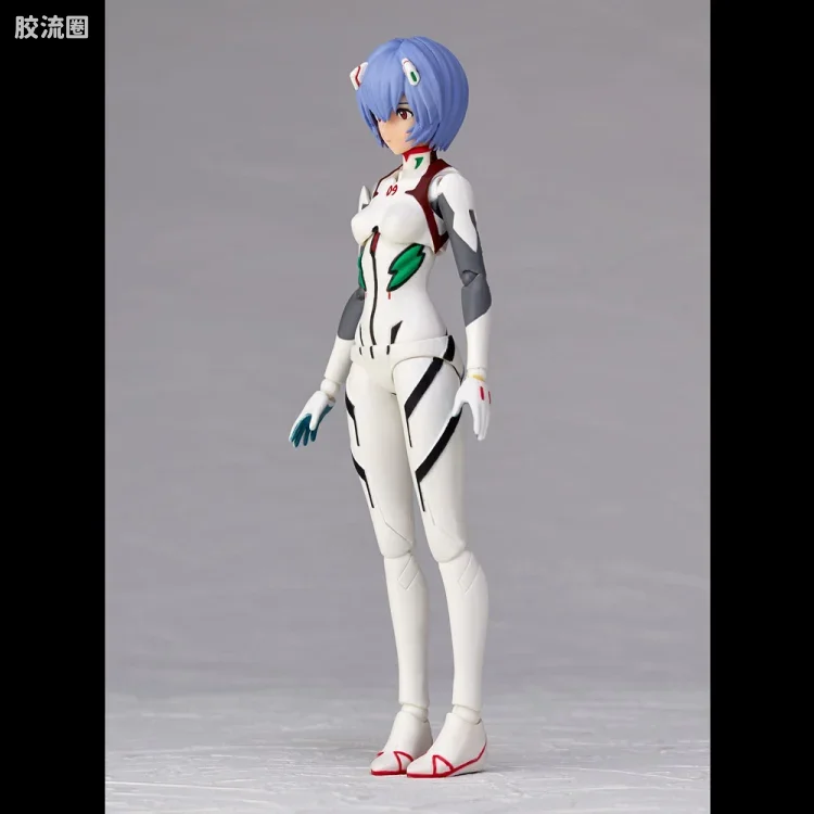 海洋堂转轮科技山口式可动系列 EVANGELION EVOLUTION EV-022EX 绫波丽(仮称)[白] - 图片